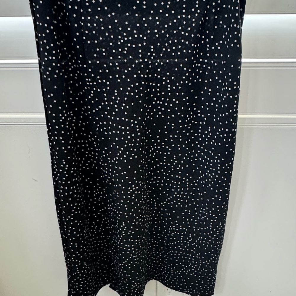 Nasty Gal Black and White Speckled Pencil Skirt